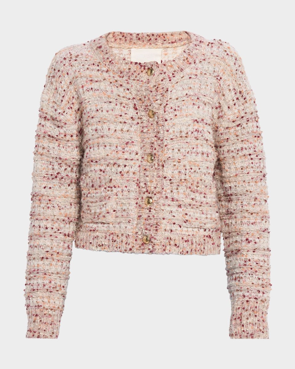 Helena Cropped Double-Pocket Cardigan